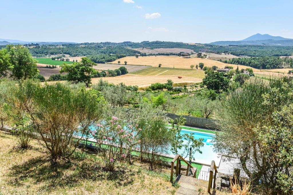Agriturismo Podere Biancospino Piscina Privata Chianciano Terme Exterior foto