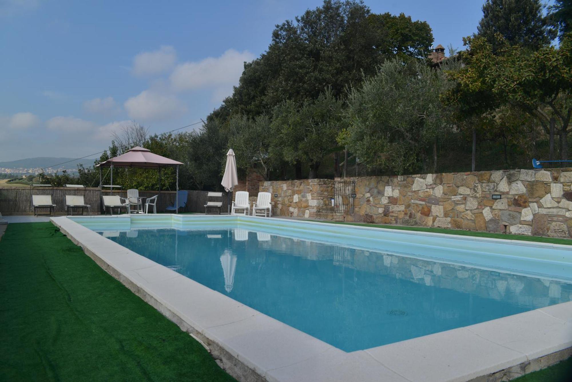 Agriturismo Podere Biancospino Piscina Privata Chianciano Terme Exterior foto